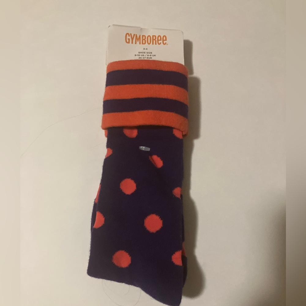Girls polka dot socks